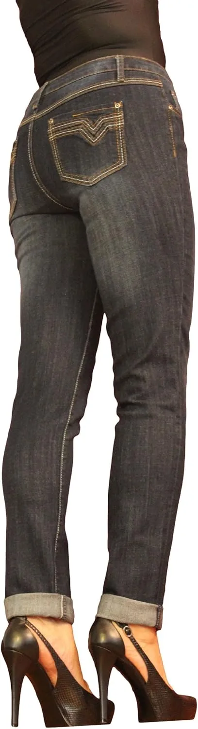 

Женские джинсы Skinny Leg с манжетой Epm051 Priject/Indigo