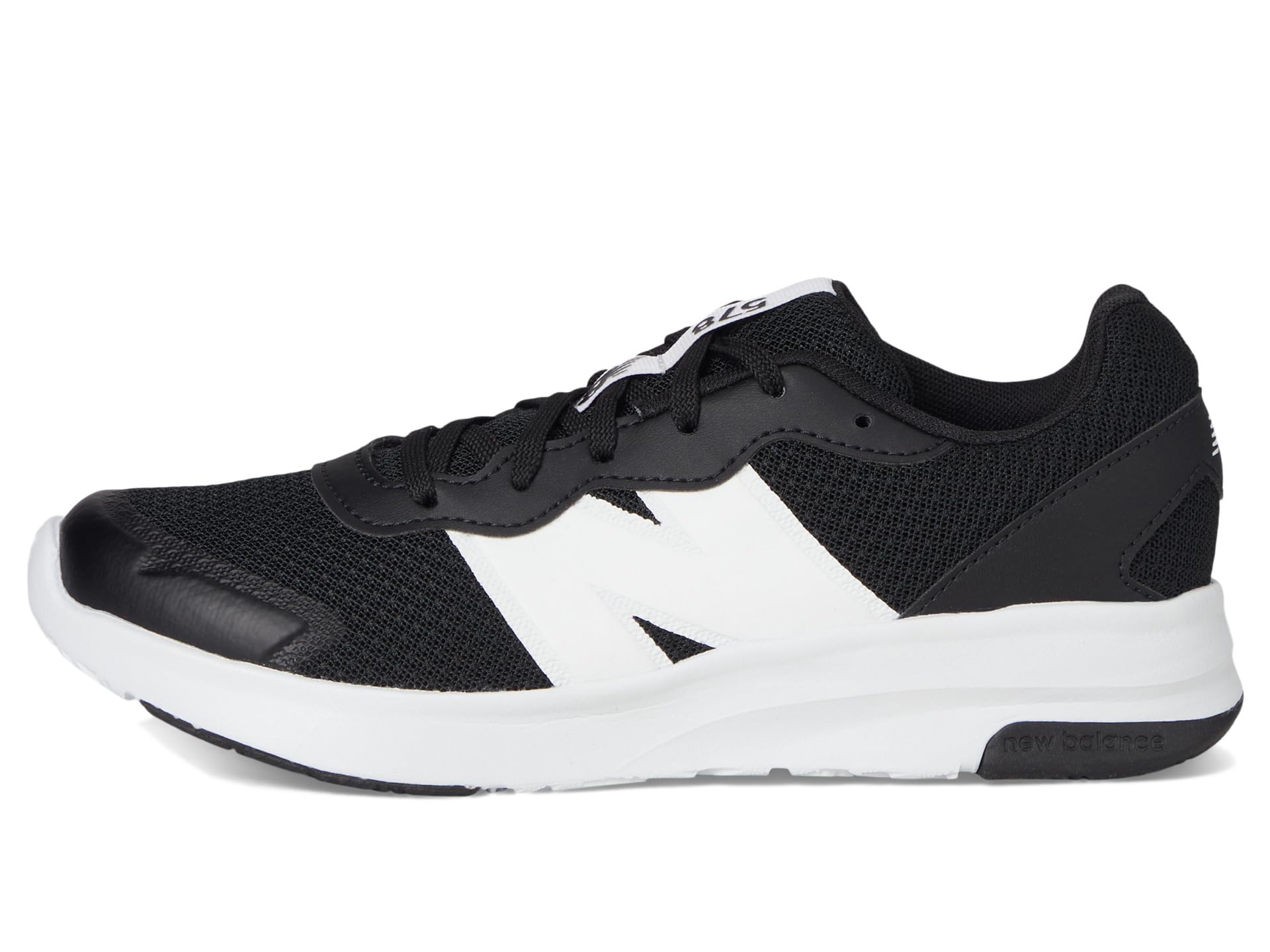 Кроссовки New Balance Kids Dynasoft 578 v1 Lace-Up, черный/белый — фото 4