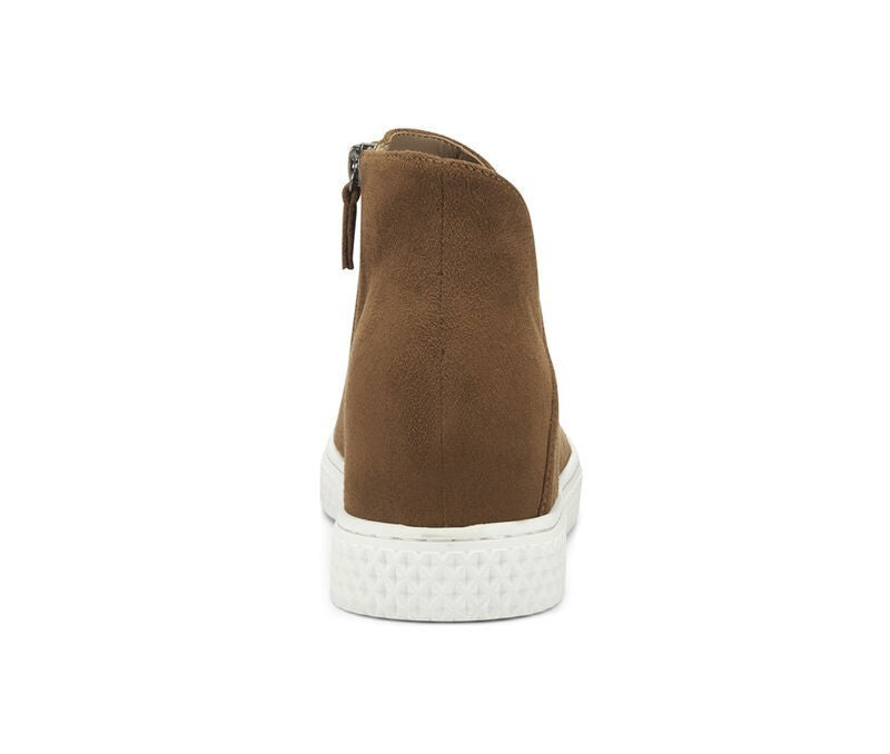 Aerosoles Zirah Ботинки женские коричневые с боковой молнией круглый носок короткие — фото 3