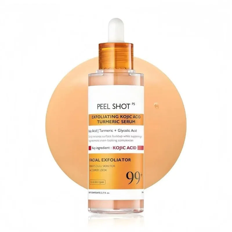 Пилинг-сыворотка Drmelaxinn Peel Shot с ниацинамидом и экстрактом риса Ailisk, Turmeric 80Ml