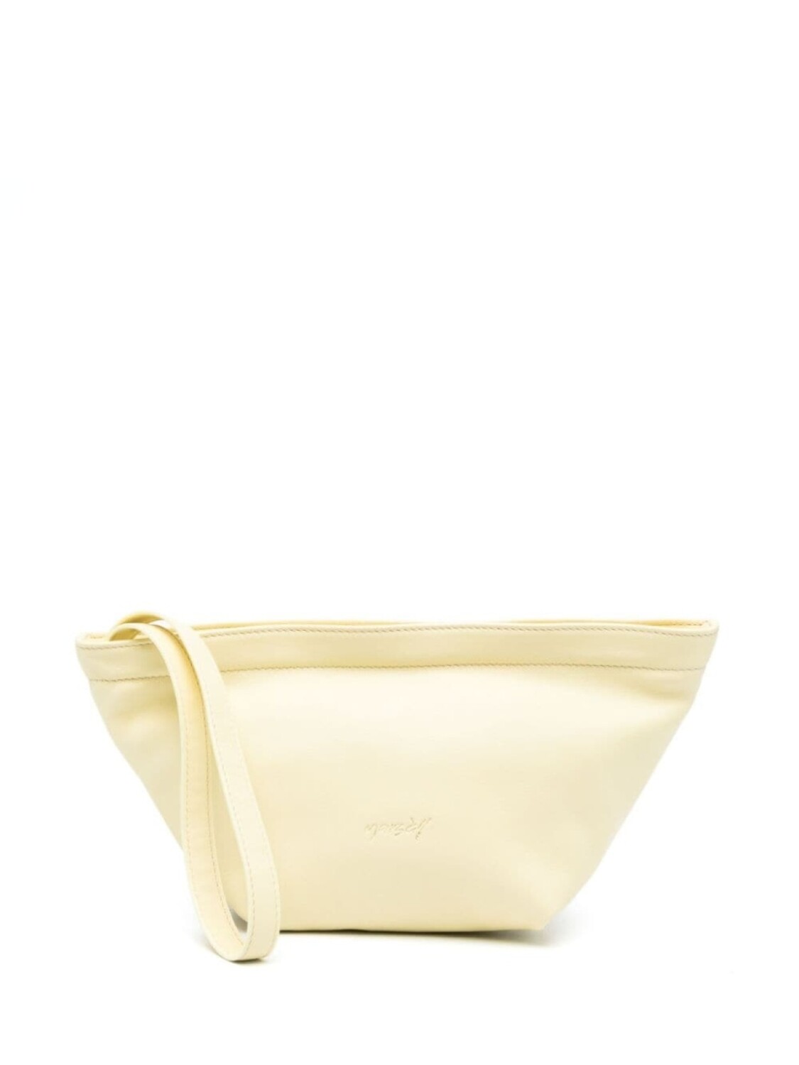 

Marsèll клатч Trapezio, желтый