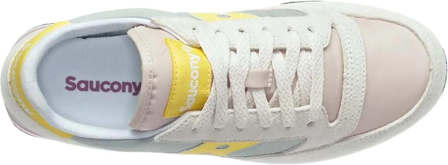 Кроссовки Donna Saucony Jazz Original S1044.677, желтый/серый — фото 4