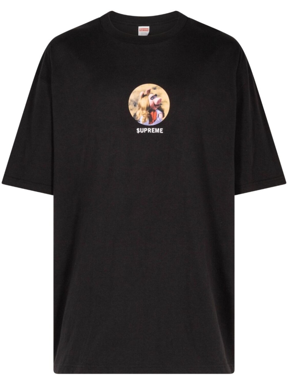 

Supreme футболка Мисс Пигги, черный
