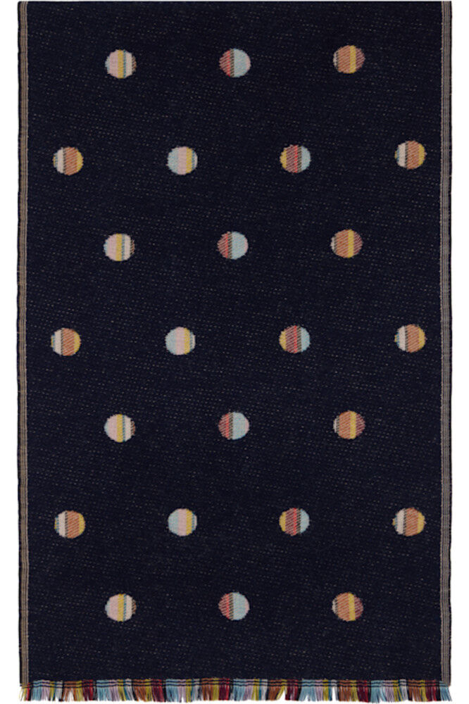 

Шарф в полоску и горошек Navy Signature Paul Smith