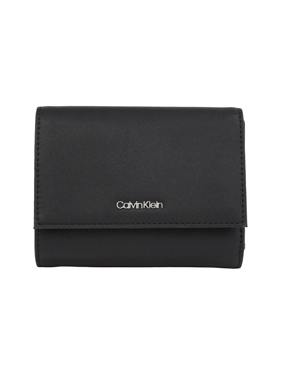 

Кошелек Calvin Klein "CK MUST MD TRIFOLD W/ZIP", черный