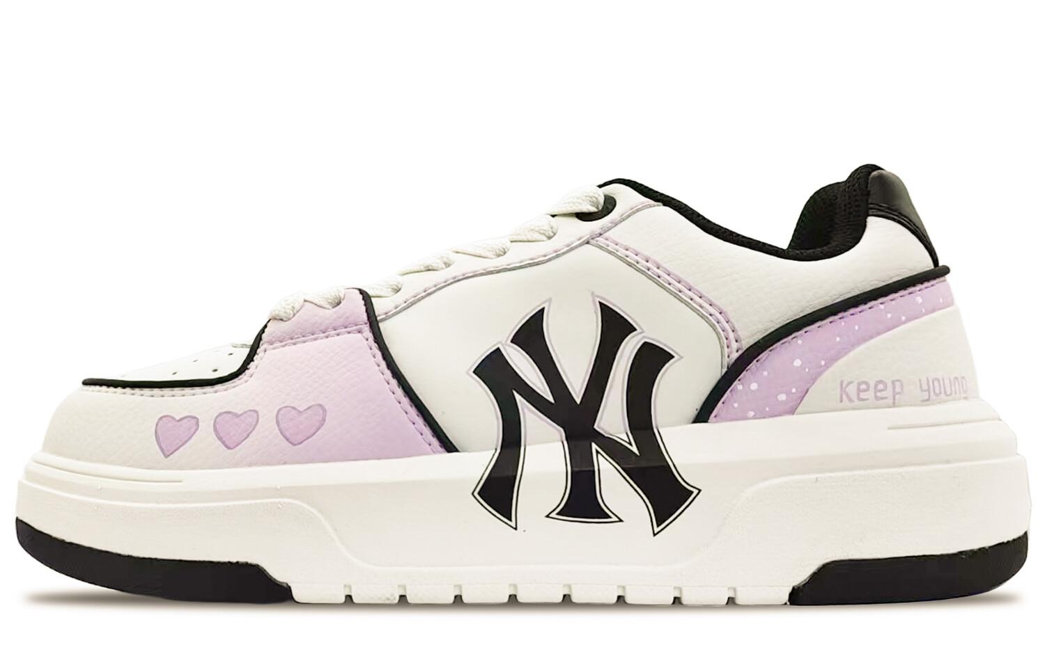 

Кроссовки для скейтбординга Chunky Liner женские низкие розовые/черные Mlb, Черный, Кроссовки для скейтбординга Chunky Liner женские низкие розовые/черные Mlb