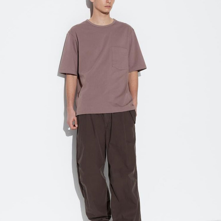 Футболка U Collection мужская коричневая Uniqlo, коричневый — фото 2