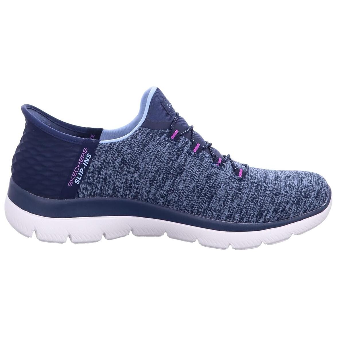 Кроссовки Skechers Slip-Ins: Summits - Dazzling Haze, темно-синий — фото 2