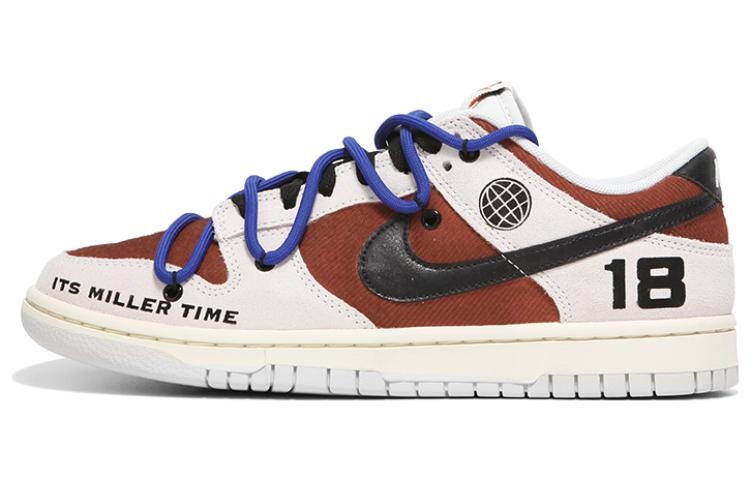 

Кроссовки для скейтбординга Dunk мужские с низким верхом бежево-красные Nike, Красный, Кроссовки для скейтбординга Dunk мужские с низким верхом бежево-красные Nike