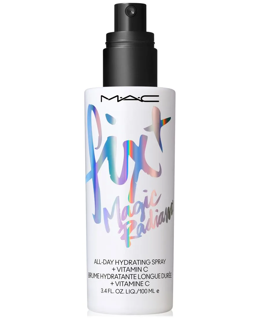 MAC Увлажняющий фиксирующий спрей Fix+ Magic Radiance на весь день с витамином С, 100 мл