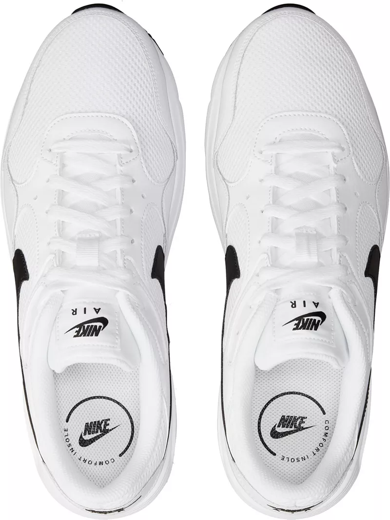 Мужские кроссовки Nike Air Max SC, белый/черный/белый — фото 4