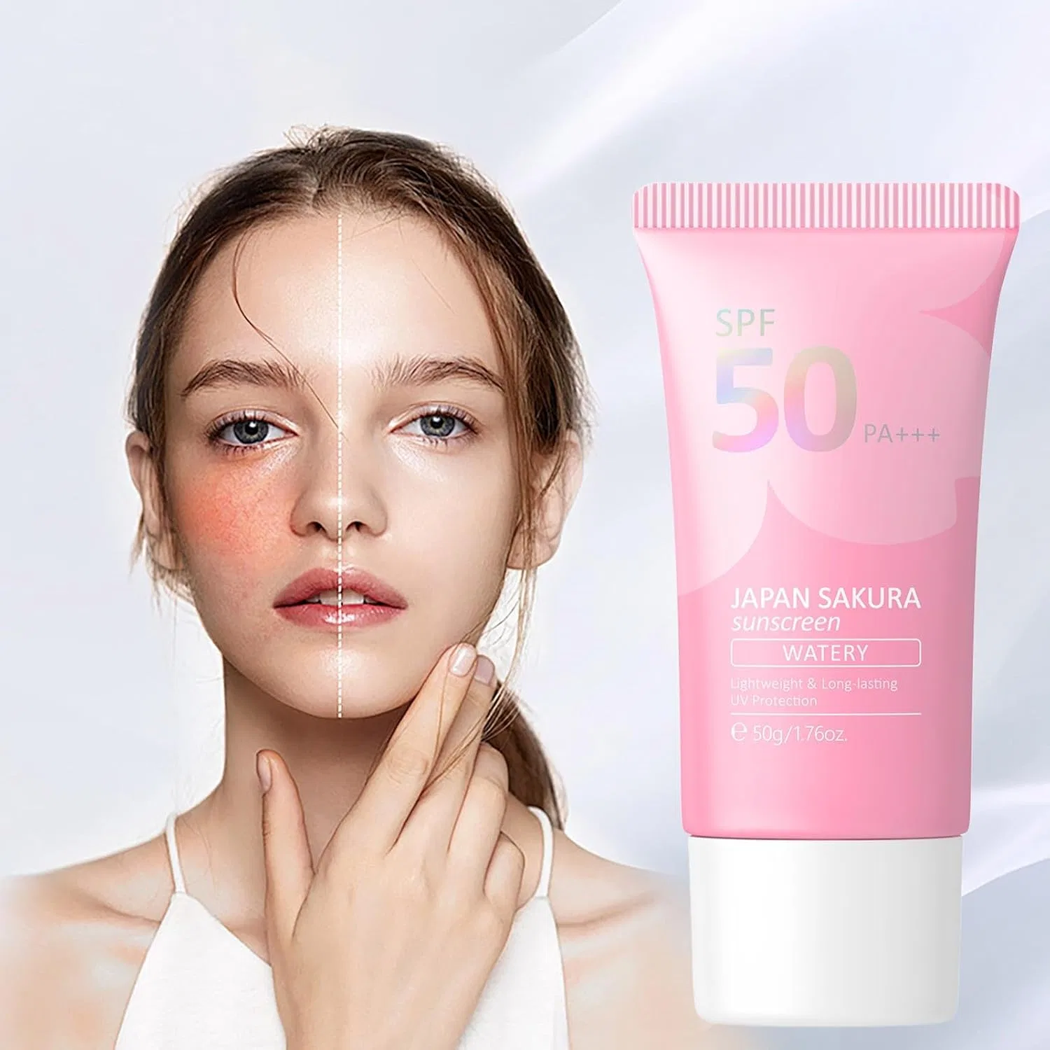 Солнцезащитный крем Japan Sakura SPF 50 PA+++ Generisch — фото 4
