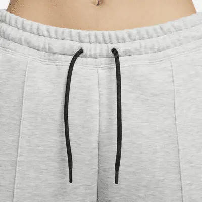 Джоггеры Nike Sportswear Tech Fleece, цвет Dark Grey Heather/Black — фото 4