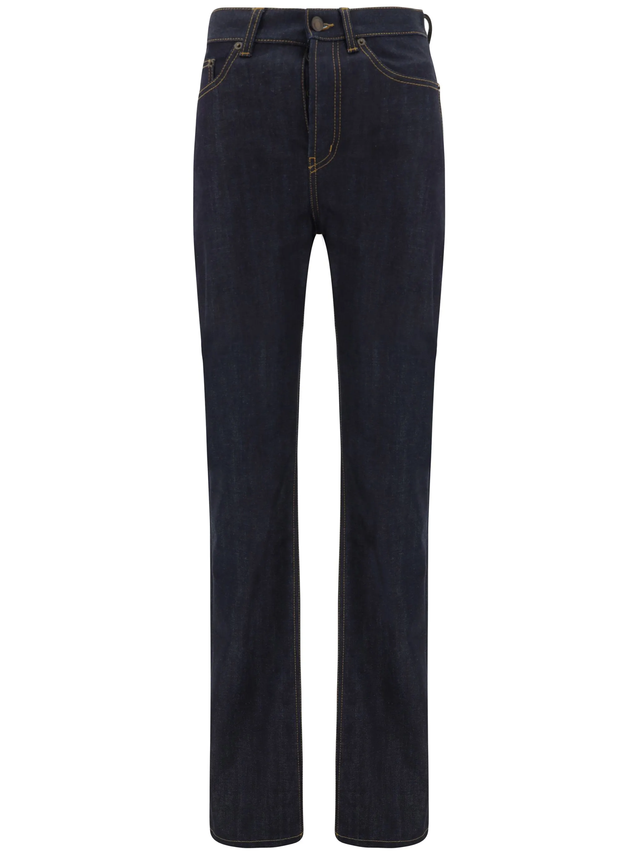 

Джинсы 90s с нашивкой-логотипом Saint Laurent, синий