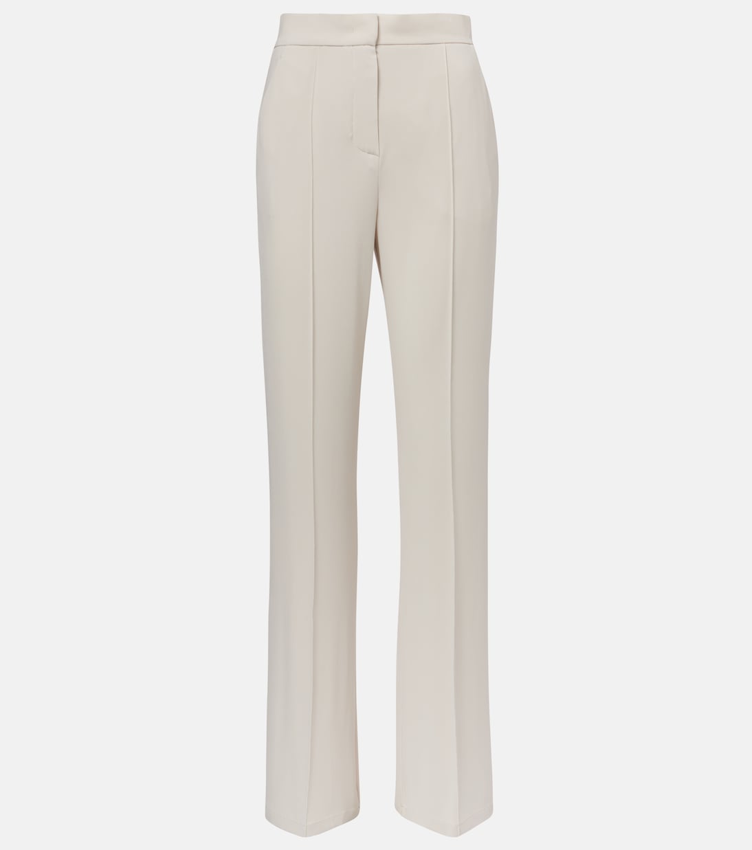 

Прямые брюки из джерси с высокой талией Dinda Max Mara, Corda Chiaro