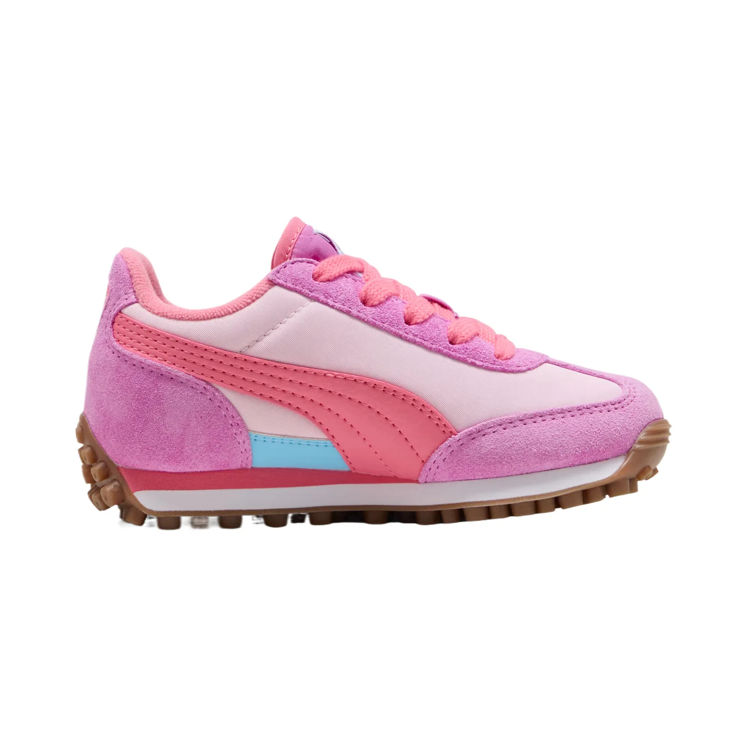 Детские кроссовки suede low top для детей 3-7 лет PUMA, Pearl Powder-Magic Rose — фото 3