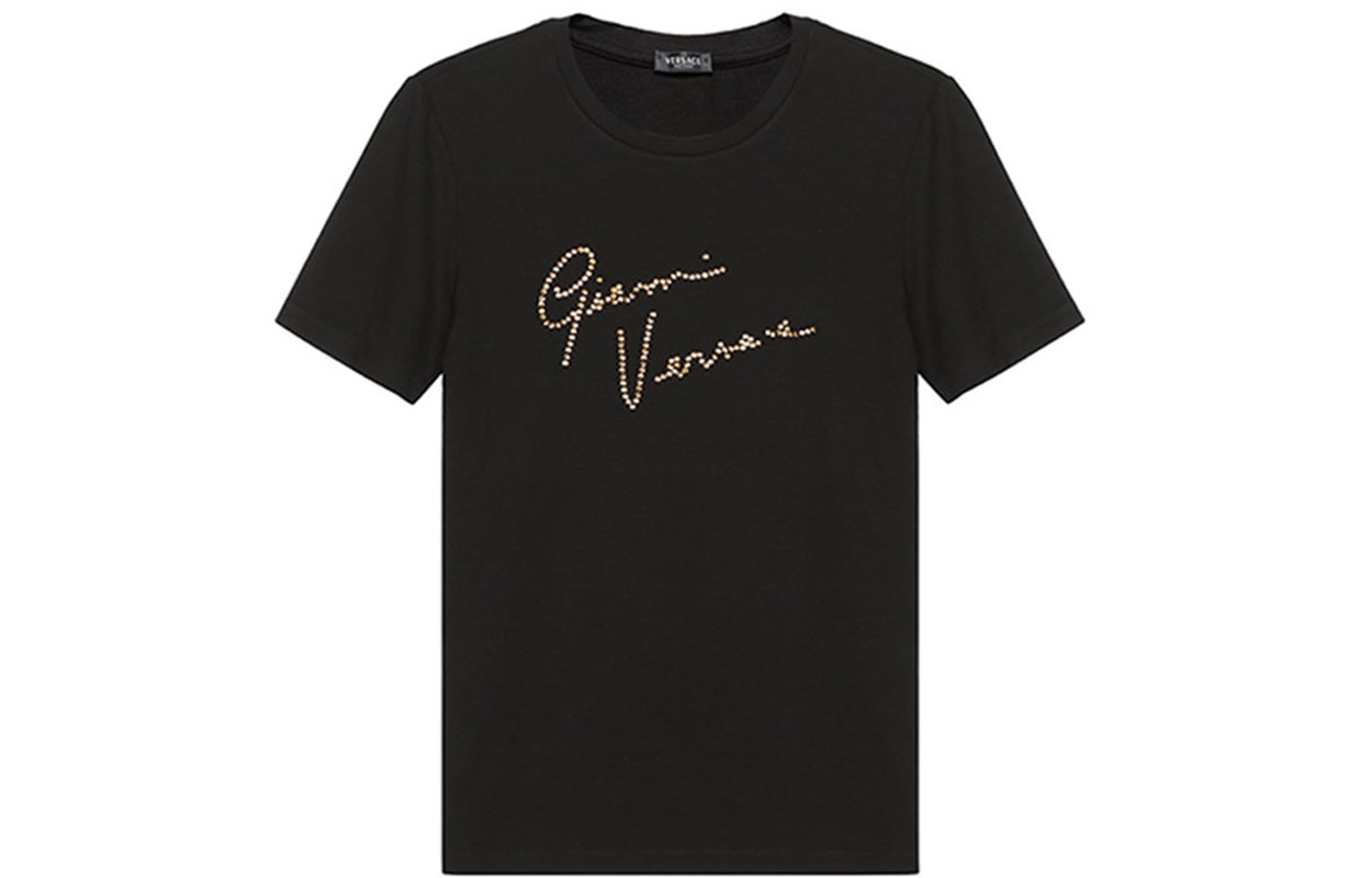 

VERSACE Футболка женская, черный