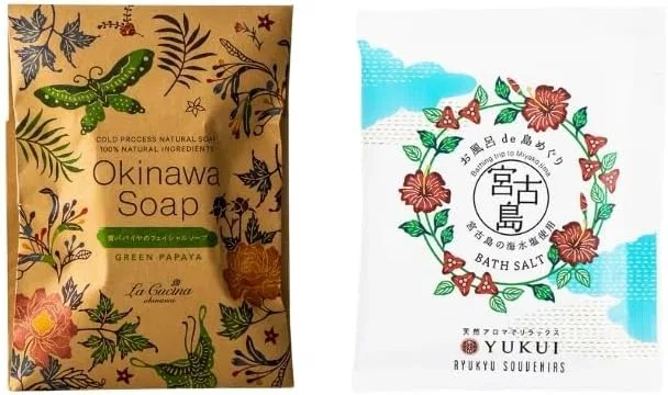Набор для ванны: мыло и соль для ванн La Cucina Okinawa