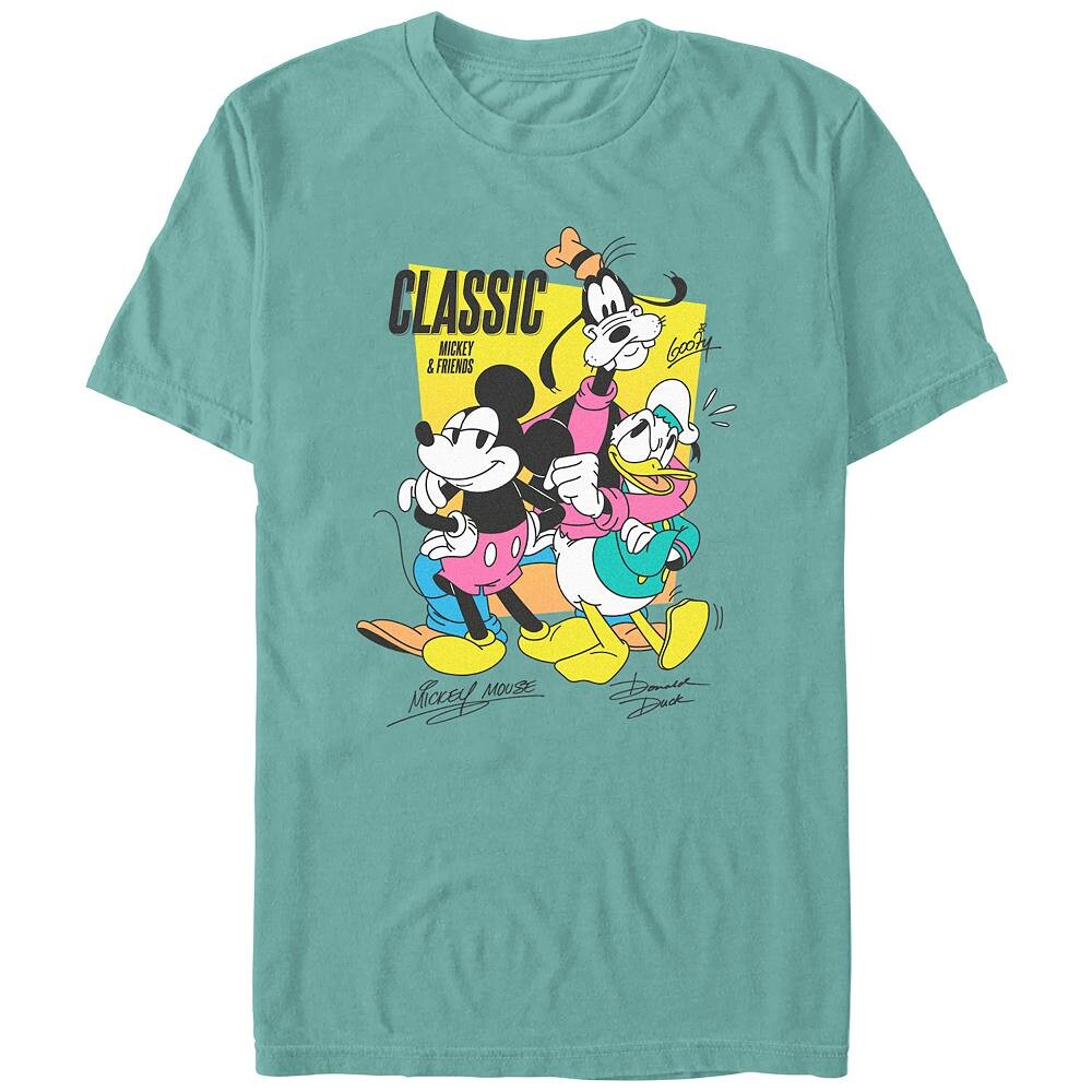 

Мужская футболка Comfort Colors с рисунком Микки Мауса и его друзей Disney's, цвет Sea Foam