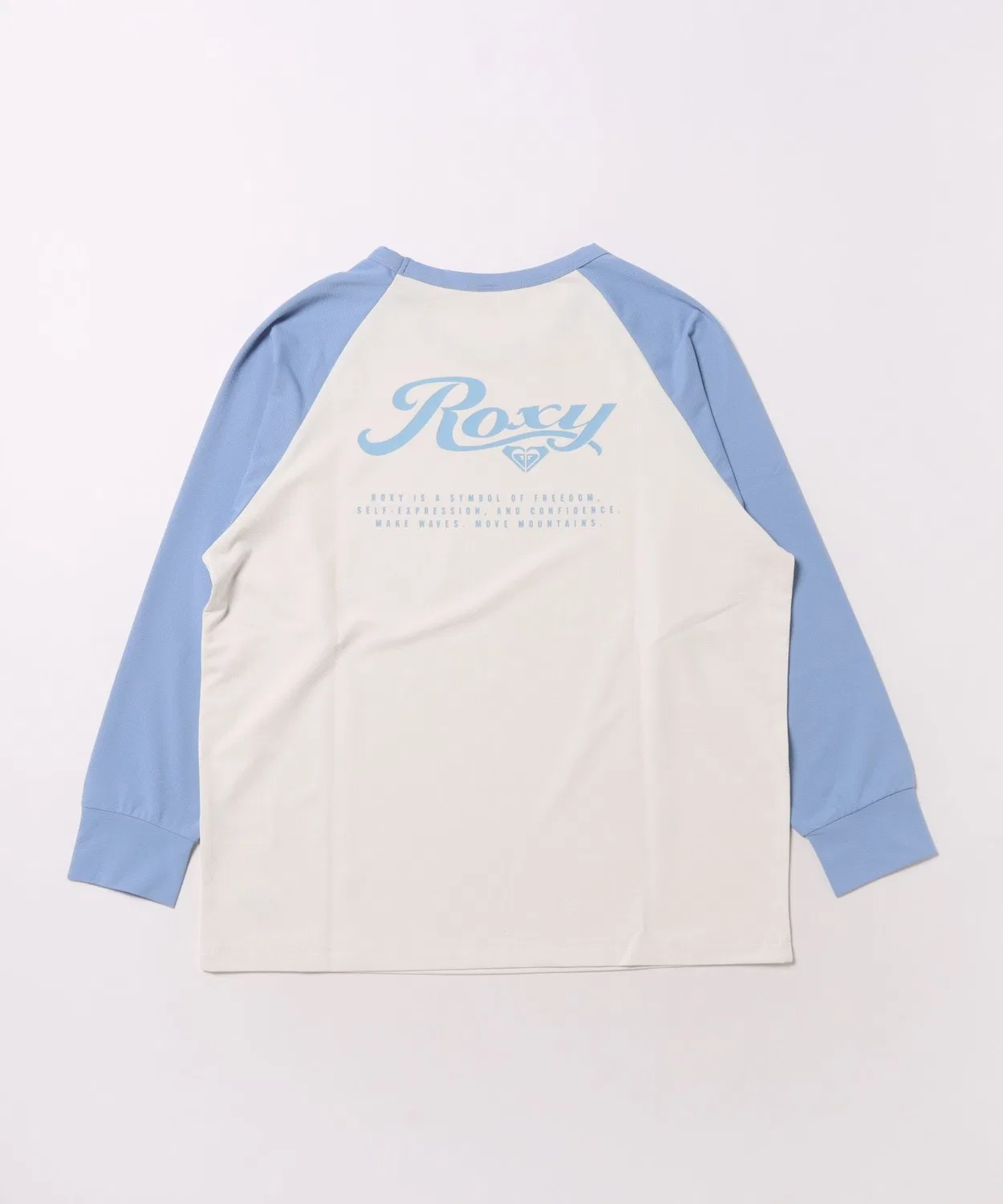Детская длинная рашгард ROXY Mini Solshade L/S, цвета мяты — фото 2