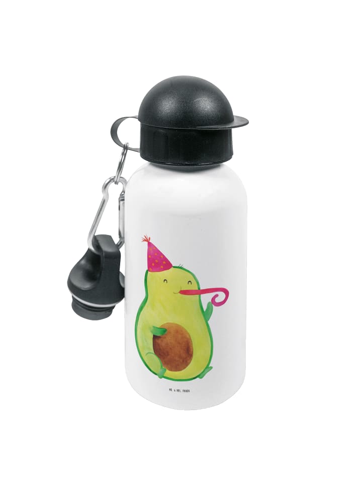 

Mr. & Mrs. Panda Белая подарочная бутылка для воды с изображением авокадо, без надписи