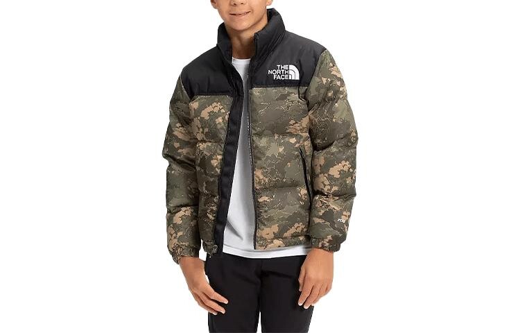 

Детские пуховики/жилеты The North Face, зеленый