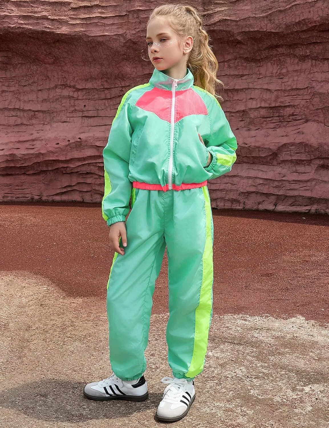 Спортивный костюм 2 предмета Perfashion Neon Mint Green — фото 2
