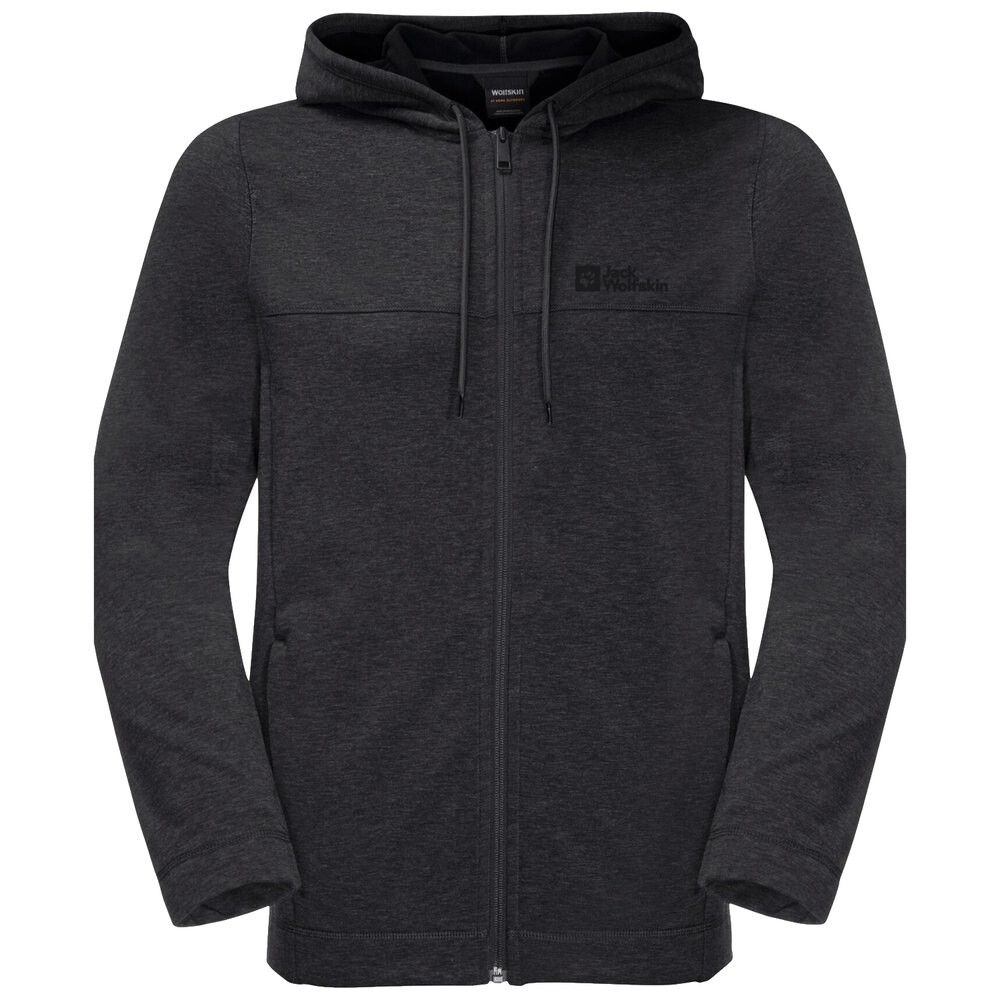 

Толстовка Jack Wolfskin Waldsee Full Zip, черный