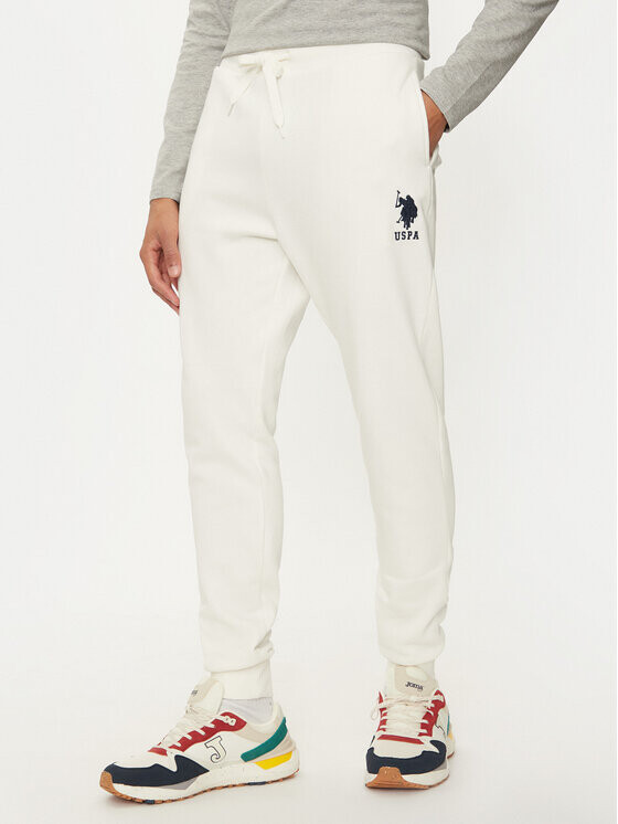 

Спортивные брюки узкого кроя U.S. Polo Assn., экрю