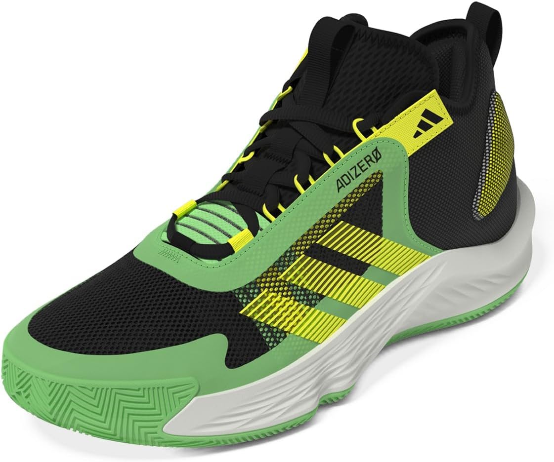 Кроссовки Adidas Унисекс Взрослый Adizero Select Team, слоновая кость/черный/желтый — фото 3