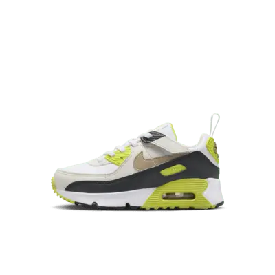 

Кроссовки Nike Air Max 90 EasyOn, цвет White/Cyber/Dark Smoke Grey/Khaki