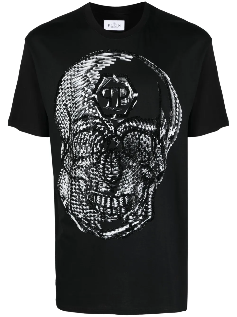 

Футболка с принтом Philipp Plein, черный