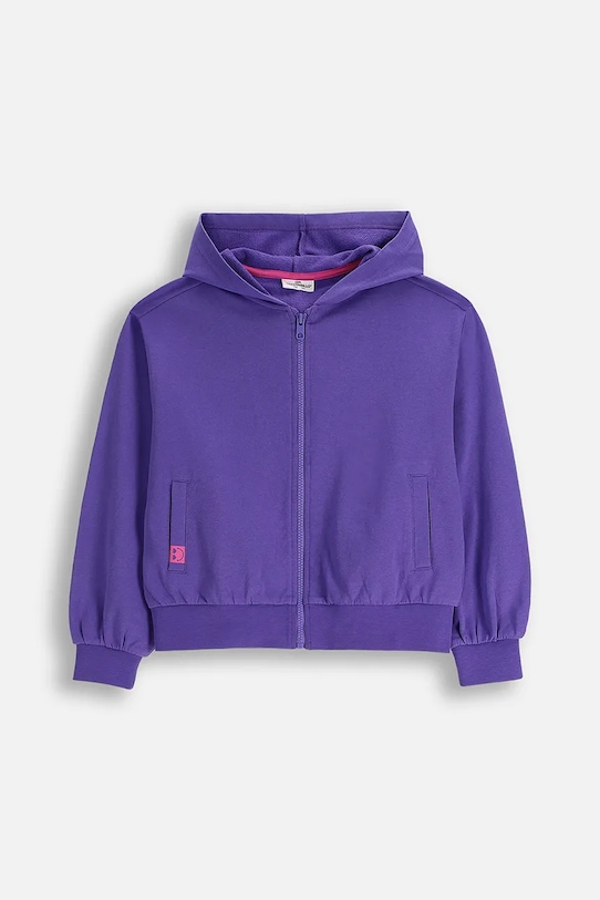 

Детская хлопковая толстовка Coccodrillo, фиолетовый