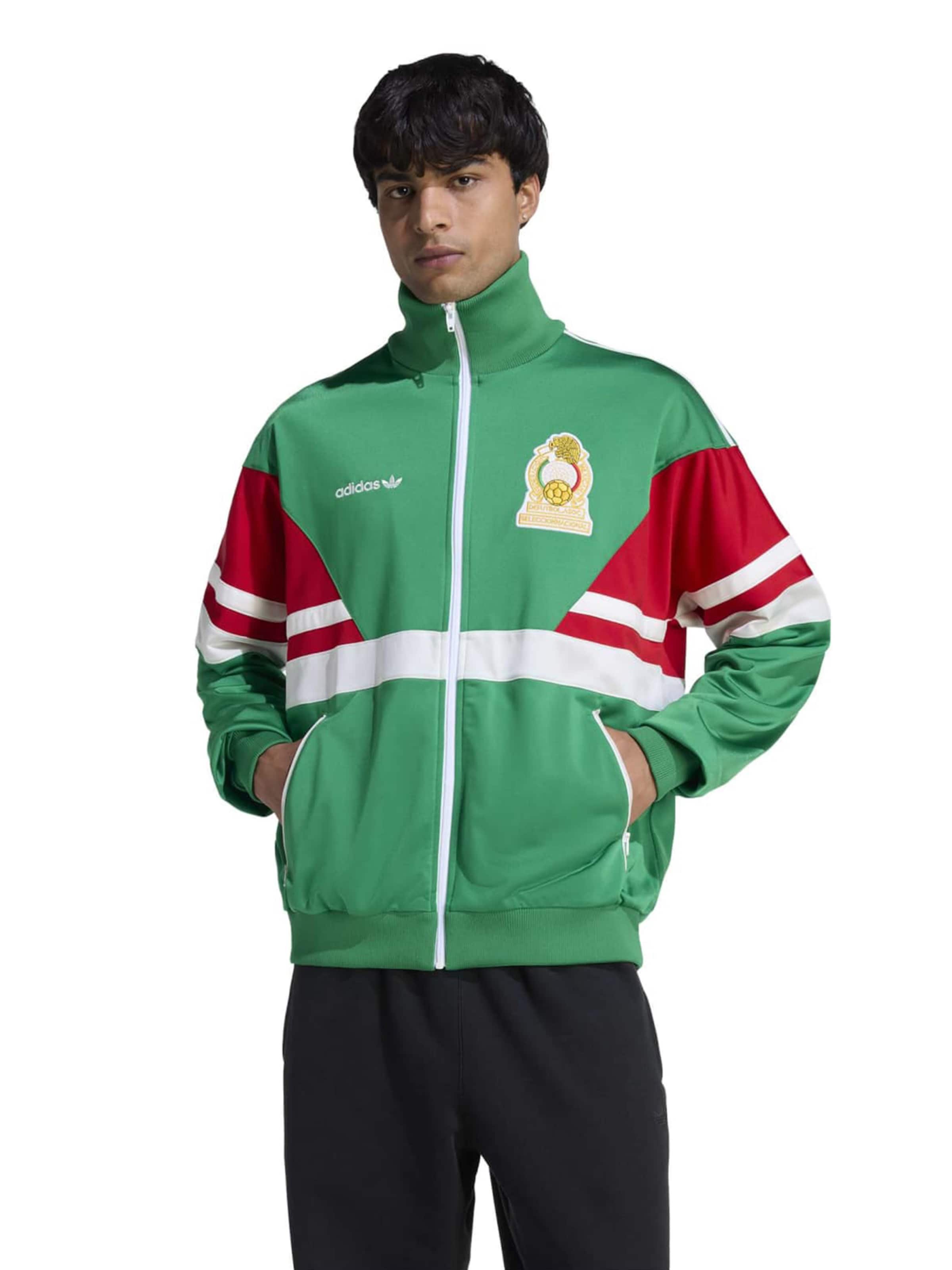 Adidas Performance Спортивная куртка 'Mexiko Track Top 1986' в зеленом цвете — фото 2