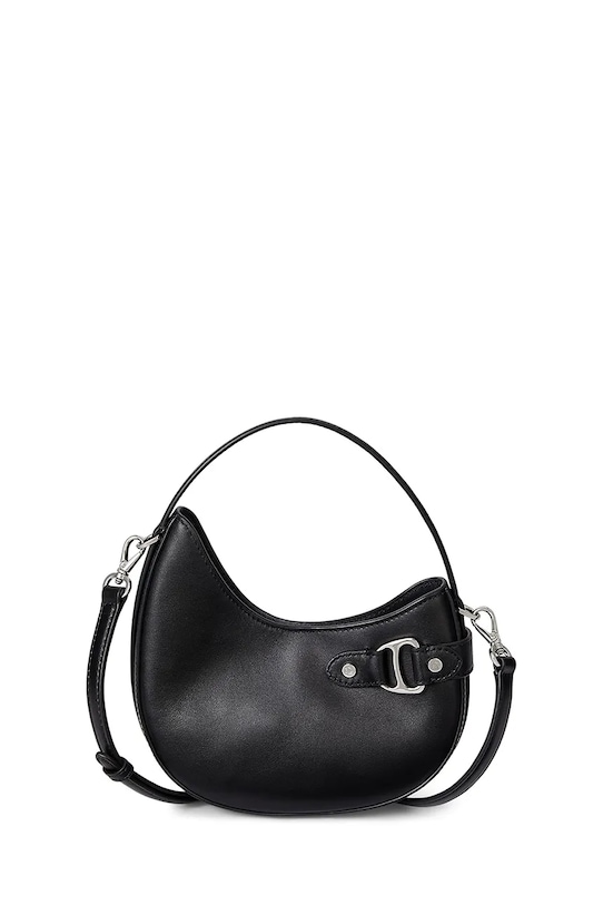 

Кожаная сумка Lauren Ralph Lauren, черный