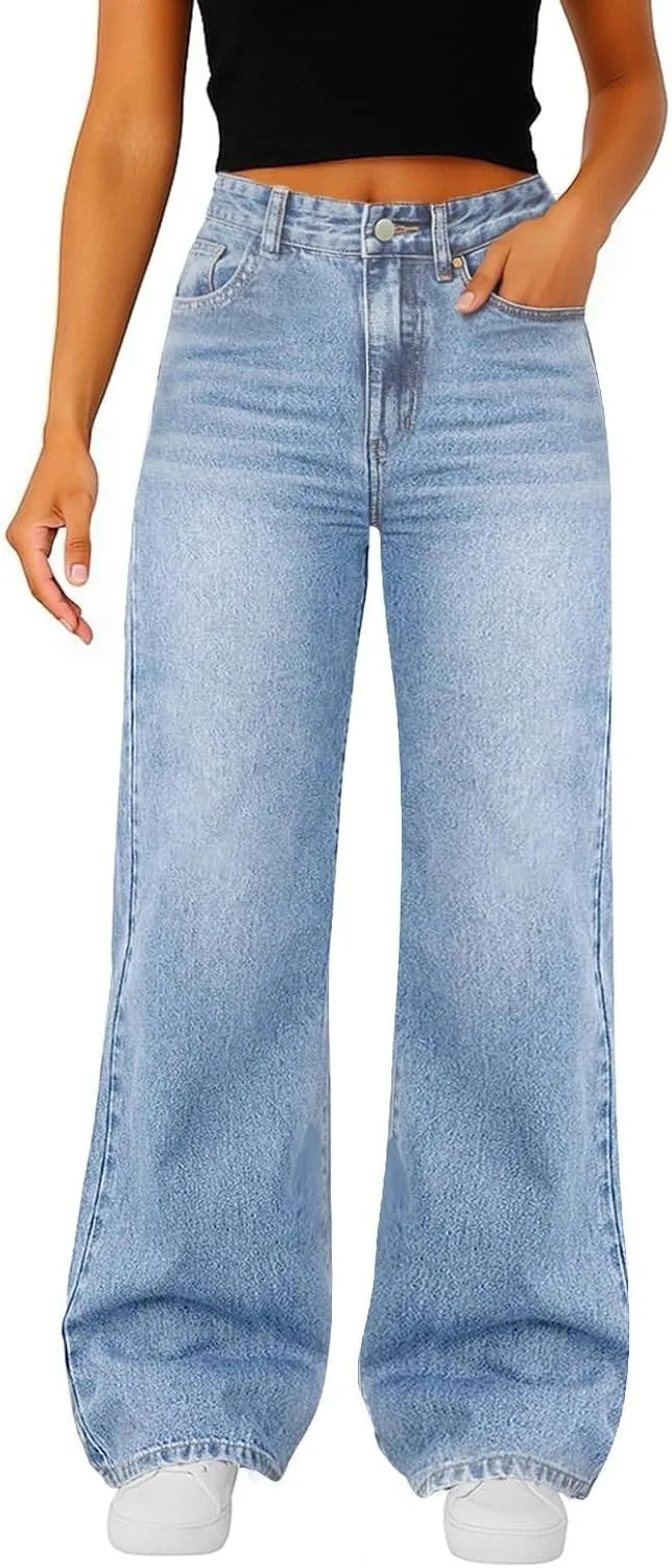 

Женские джинсы Wide Leg с высокой посадкой