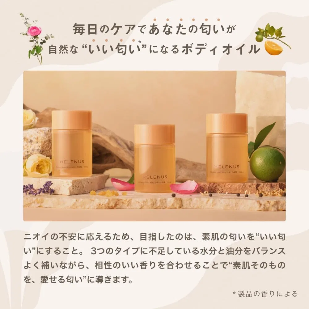 Масло для тела Orbis HELENUS DS13 Glowing Scent Body Oil, 110 мл — фото 3
