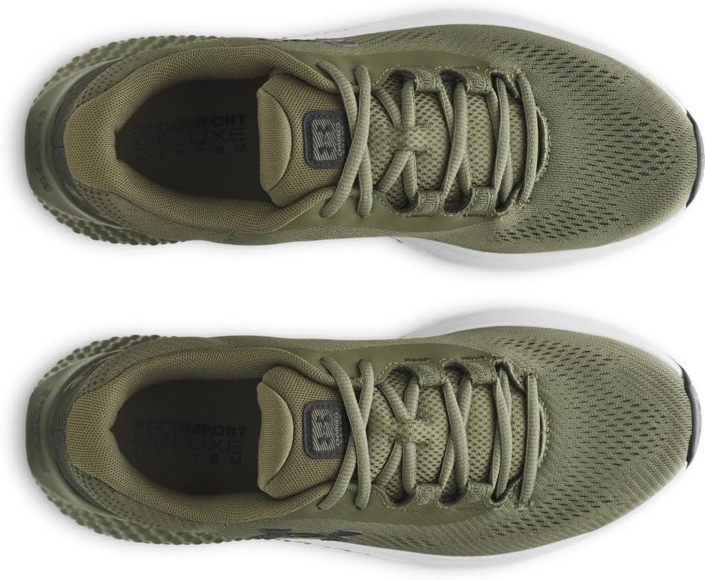 Мужские кроссовки Under Armour UA Charged Surge 4, белый/зеленый — фото 4