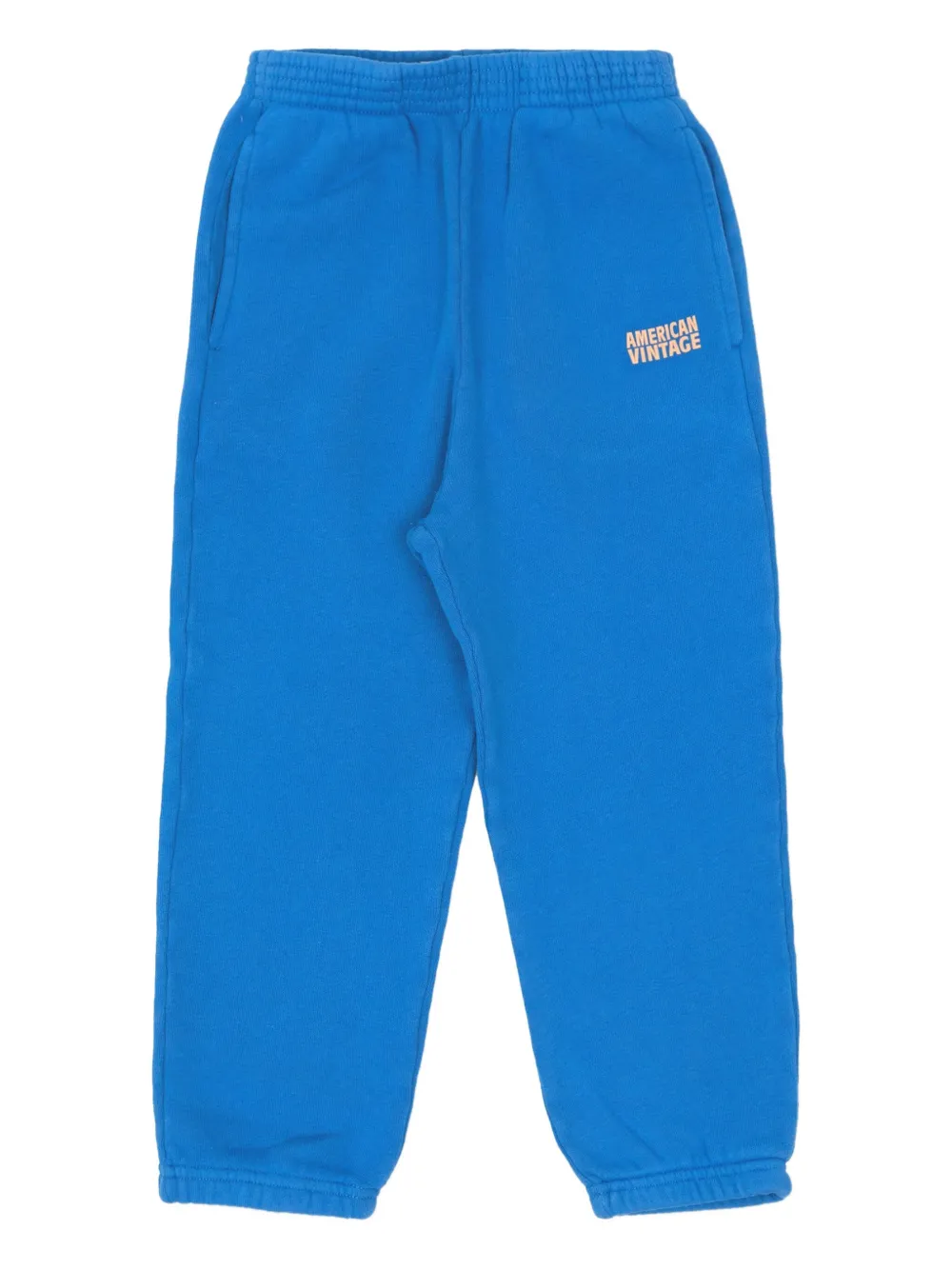 

Спортивные штаны с вышитым логотипом American Vintage Kids, синий