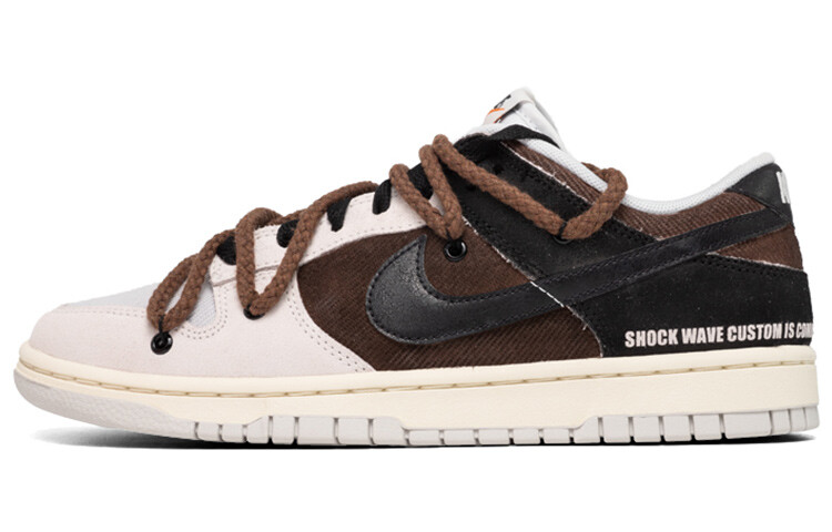 

Кроссовки Nike Dunk Skateboard Shoes Men Low-Top Brown/Gray