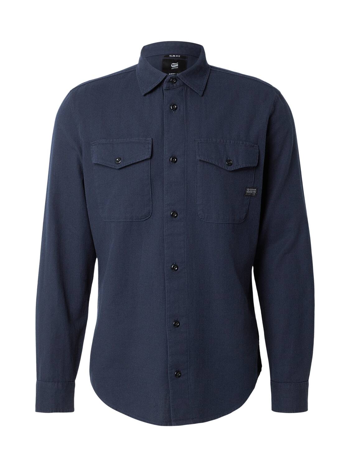 

G-STAR Рубашка на пуговицах Regular fit 'Marine' в цвете Navy