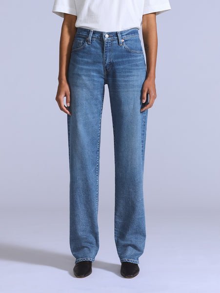 Джинсы BLUETAB Beau, цвет Medium, цвет индиго, произведено в Японии Levi's, Medium Indigo - Worn In