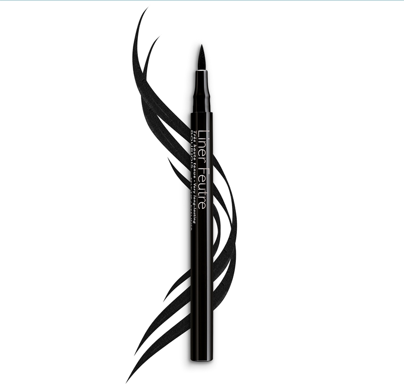 Liner feutre стойкая подводка-маркер для глаз 24 часа. Bourjois, atspalvis ultra black 0,8 мл — фото 4
