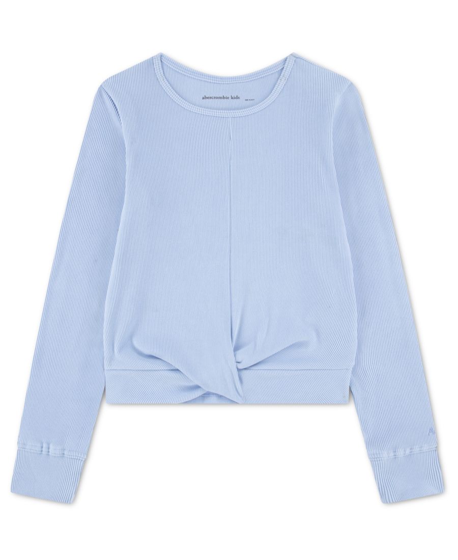 

Уютный вязаный топ для девочек с перекрученным передом abercrombie kids, Windsurfer