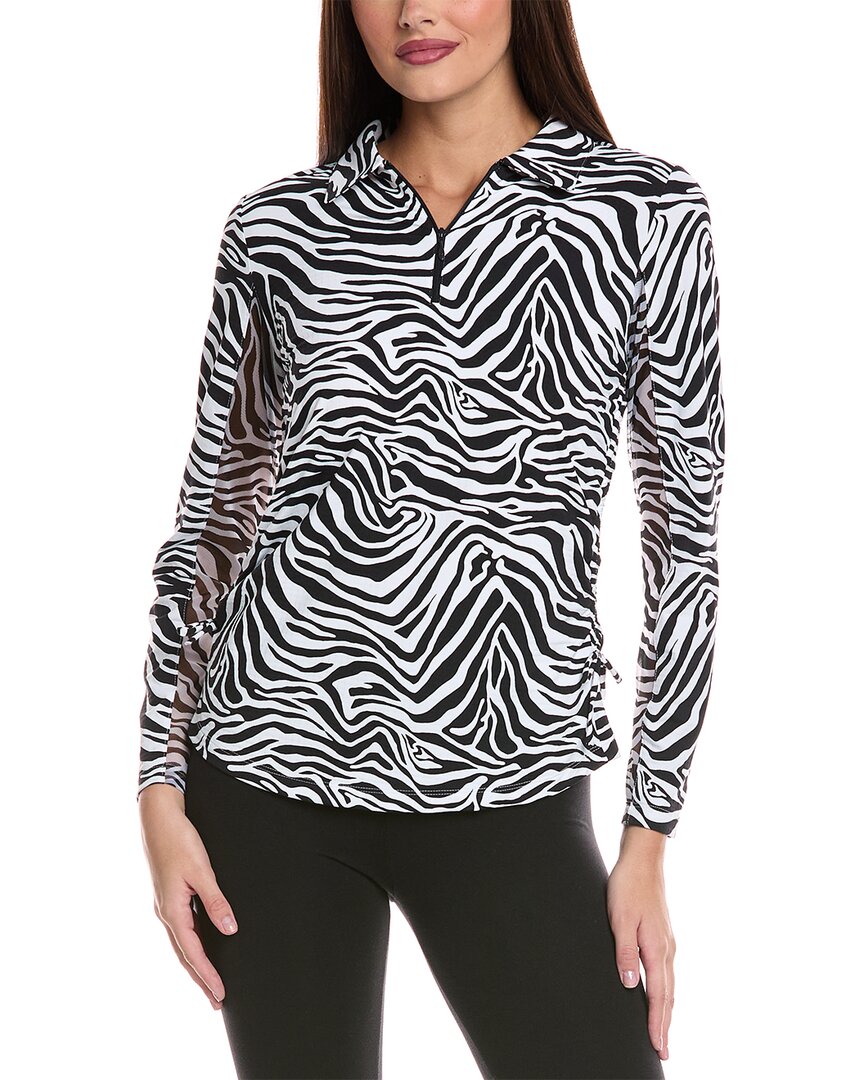 

IBKUL Cecilia Поло с длинными рукавами, черный