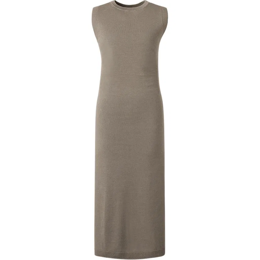 Платье без рукавов U Collection SS26 Women's UNIQLO, Light Umber