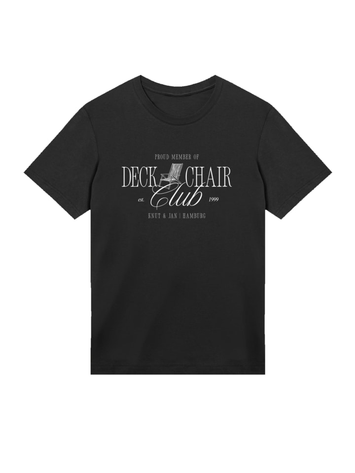 

Футболка Deck Chair Club Knut and Jan черного цвета F4NT4STIC, Черный, Футболка Deck Chair Club Knut and Jan черного цвета F4NT4STIC