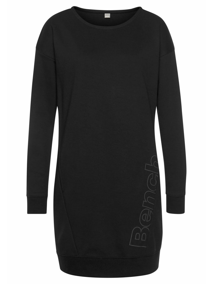 

Длинное платье Bench Sweat, цвет schwarz-weiß