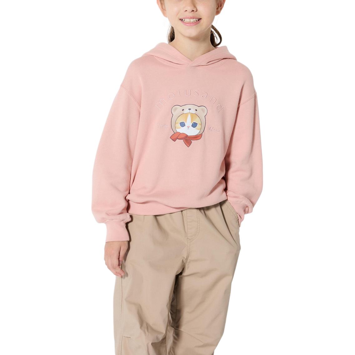 UNIQLO Толстовка Mofusand Pastel Pink для детей 3-7 лет — фото 4