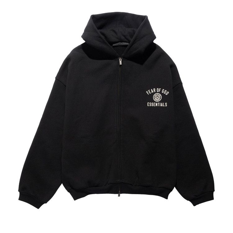 

Худи Fear of God Essentials Heavy Fleece Full Zip Hoodie, Black
